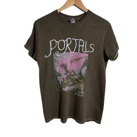 Melanie Martinez Portals Dragon T Shirt S Tour Merch Short Sleeve Brown - Picture 1 of 6